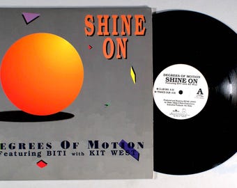 Degrees of Motion - Shine On (1992) Singiel winylowy 12" - DJ Club Remix