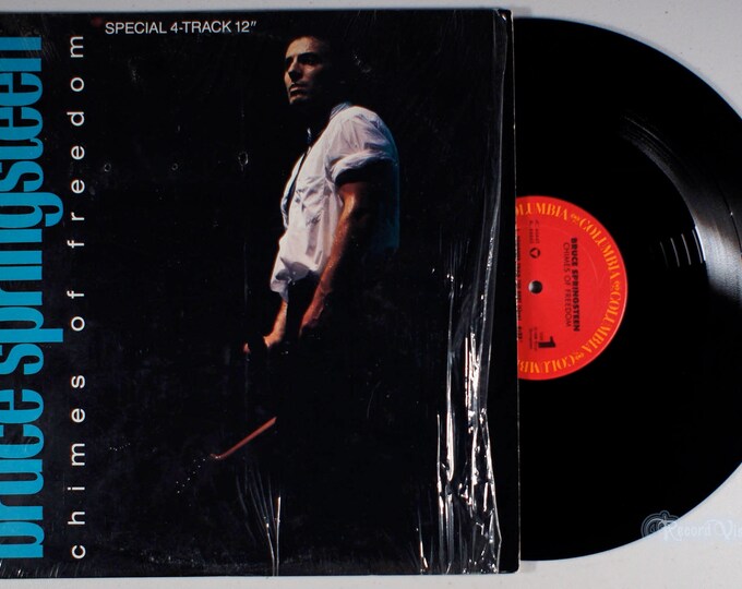 Bruce Springsteen Chimes of Freedom 1988 Vinyl 12 Etsy