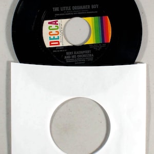 Bert Kaempfert - The Little Drummer Boy (7" Single) (1963) Vinyl 45 - Christmas