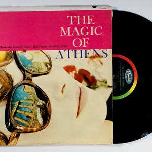 The Magic of Athens (1963) Vinyl LP - Mikis Theodorakis, Mary Linda, Greek