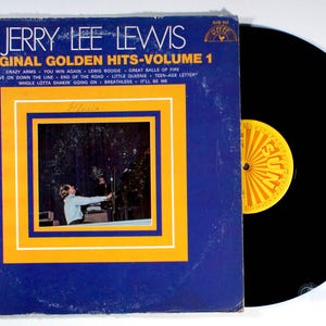 Jerry Lee Lewis - Original Golden Hits Volume 1 (1969) Vinyl LP - Best of Sun
