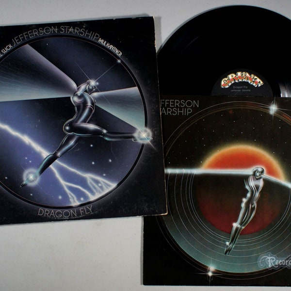 Jefferson Starship - Dragon Fly (1974) Vinyl LP - Paul Kantner, Grace Slick