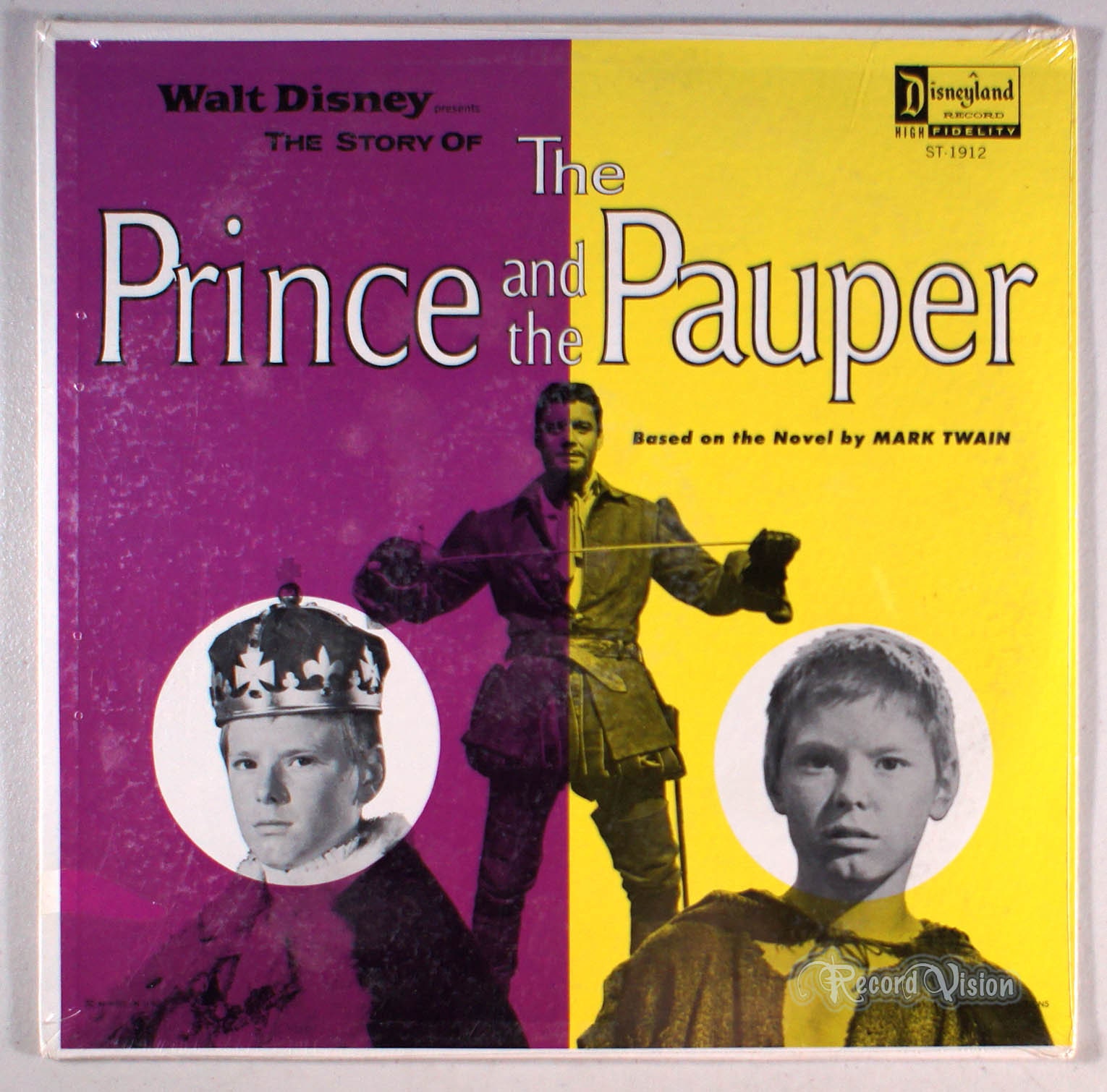 The Prince And The Pauper Movie 1962 Disney The Prince and the Pauper 1962 SEALED Vinyl LP | Etsy