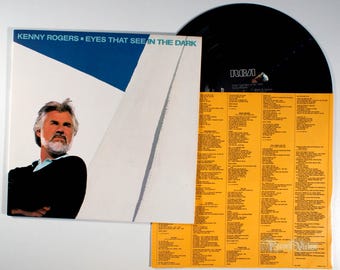 Kenny Rogers - Eyes That See in the Dark (1983) Vinyl LP - Dolly Parton, Country