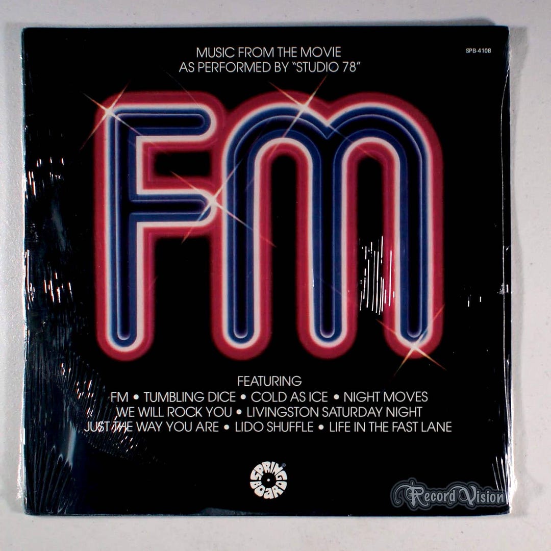 FM: Music From the Movie (1978) [SEALED] Vinyl LP - We Will Rock You ...