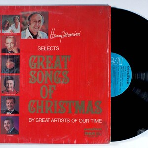 Henry Mancini selecciona grandes canciones de Navidad (1975) LP de vinilo - Julie Andrews