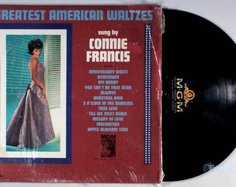 Connie Francis - Greatest American Waltzes (1963) Vinyl LP - Anniversary
