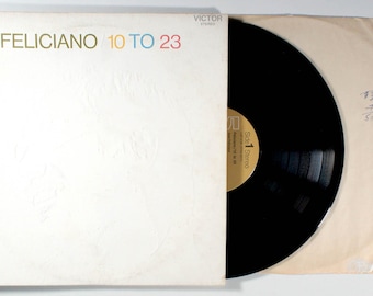 Jose Feliciano - 10 To 23 (1969) Vinyl LP - Acoustic, Hey Jude, First of May