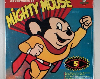 Underdog & Mighty Mouse set of 2 patches   BX 