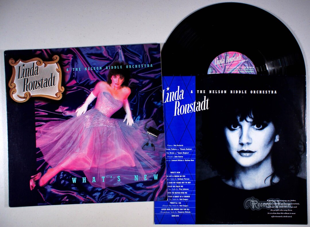 Linda Ronstadt - What's New (1983) Vinyl LP - Nelson Riddle, Jazz - Etsy
