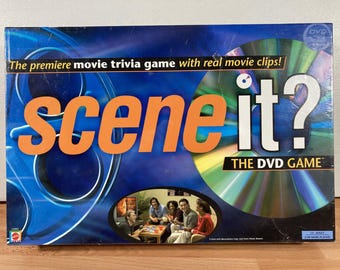 Scene It? DVD Game • Premiere Movie Trivia Edition • Board Game • Mattel • 2003
