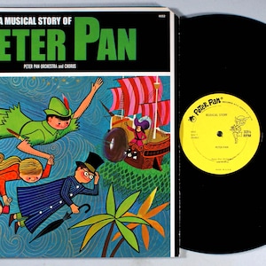 A Musical Story of Peter Pan (1962) Vinyl LP - Orchestra & Chorus, Soundtrack