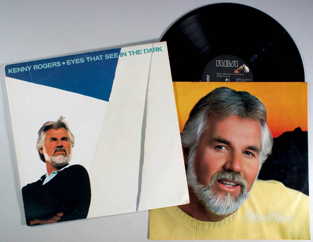 Kenny Rogers Eyes That See in the Dark 1983 Vinyl LP Etsy