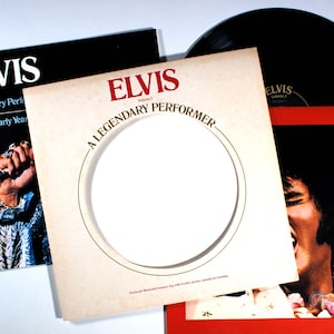 Elvis Presley - A Legendary Performer Volume 1 (1973) Vinyl LP + BOOK - Best of