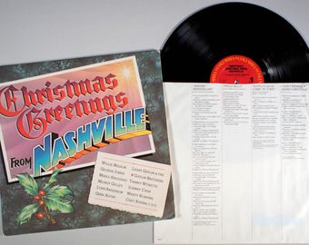 Saludos navideños desde Nashville (1984) LP de vinilo - Country, Willie Nelson