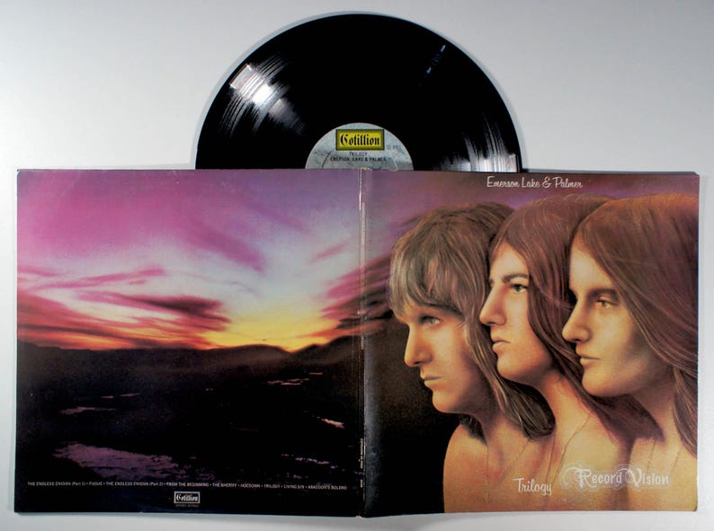 Emerson, Lake and Palmer - Trilogia (1972) LP de Vinil - ELP Keith & Greg imagem 1