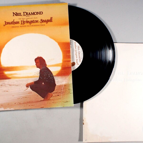 Neil Diamond - Jonathan Livingston Seagull (1973) Vinyl LP + BOOK - Skybird, Be