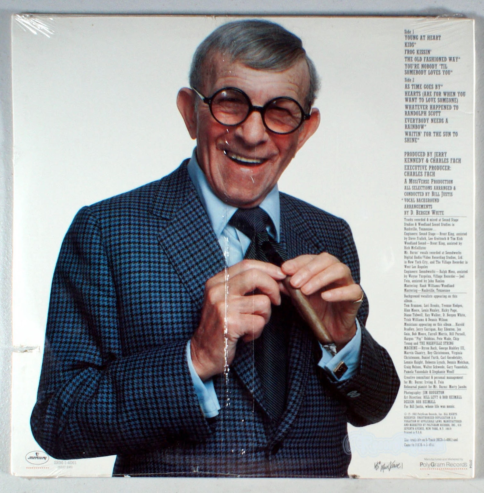 george burns young heart 1982 sealed vinyl lp stand etsy george burns young heart 1982 sealed vinyl lp stand etsy