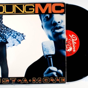 Young MC - Bust a Move (1989) Vinyl 12" Single - Rap Hip-Hop, Stone Cold Rhymin'
