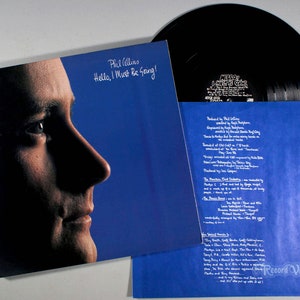 Phil Collins Hello I Must Be Going 1982 Vinyl LP You Can't Hurry Love image 1