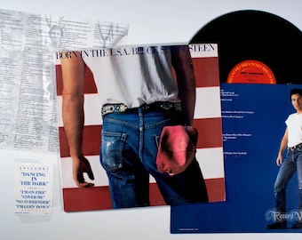 Bruce Springsteen - Born in the USA (1984) Vinyl LP - Glory Days, Cover Me