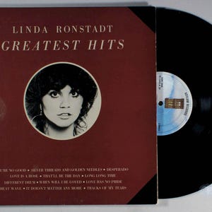 Linda Ronstadt - Greatest Hits (1976) Vinyl LP - Best of, You&#39;re No Good