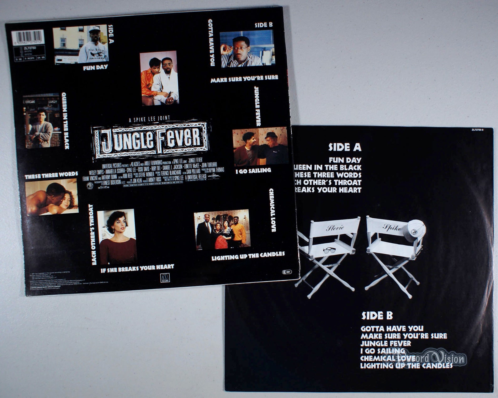 Stevie Wonder Jungle Fever 1991 Vinyl LP IMPORT Etsy