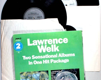 Lawrence Welk - Two Sensational Albums (1967) Vinyl LP - As Time Goes By