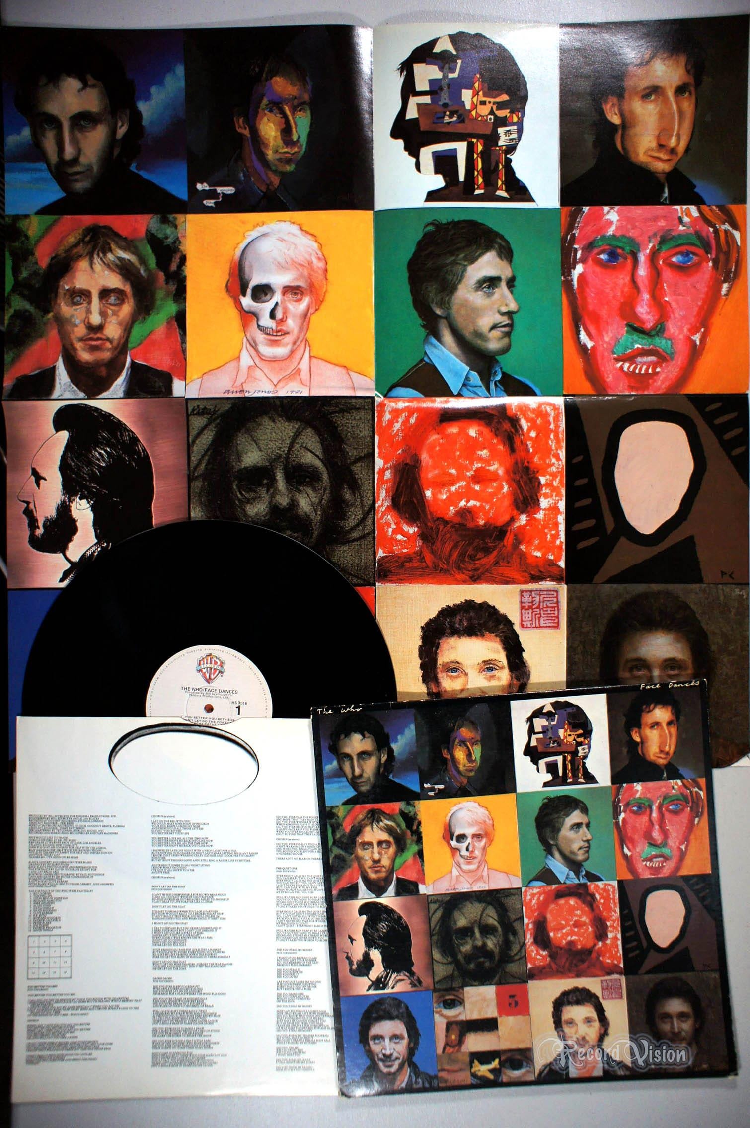 The Who Face Dances - Etsy