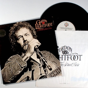 Gordon Lightfoot - Dream Street Rose (1980) Vinyl LP - PROMO - Auctioneer