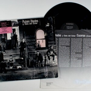 Ruben Blades - Escenas (1985) Vinyl LP - Silencios, Linda Ronstadt, Sorpresas