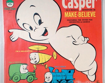 Casper - Make-Believe (1963) [SEALED] Vinyl LP - Halloween, The Friendly Ghost