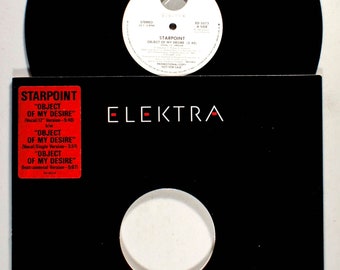 Starpoint - Object of My Desire (1985) Vinyl 12" Single - White Label PROMO