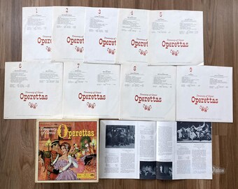 Reader's Digest - Treasury of Great Operettas (1960) 9-LP Vinyl