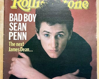 Rolling Stone Magazine No. 396 • Bad Boy Sean Penn • May 1983 • Rap Music