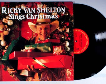Ricky Van Shelton - Sings Christmas (1989) Vinyl LP -  Country