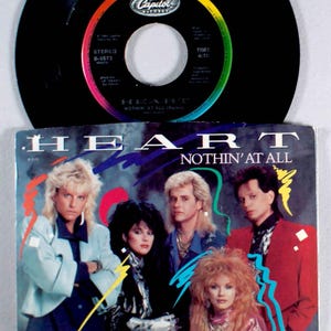 Heart - Nothin' at All (7" Single) (1985) Vinyl 45 - The Wolf, Ann Wilson