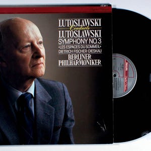 Witold Lutoslawski - Conducts Symphony No. 3 (1986) Vinyl LP - IMPORT