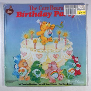 Care Bears - Birthday Party (1984) [SEALED] Vinyl LP - Cartoon TV Soundtrack