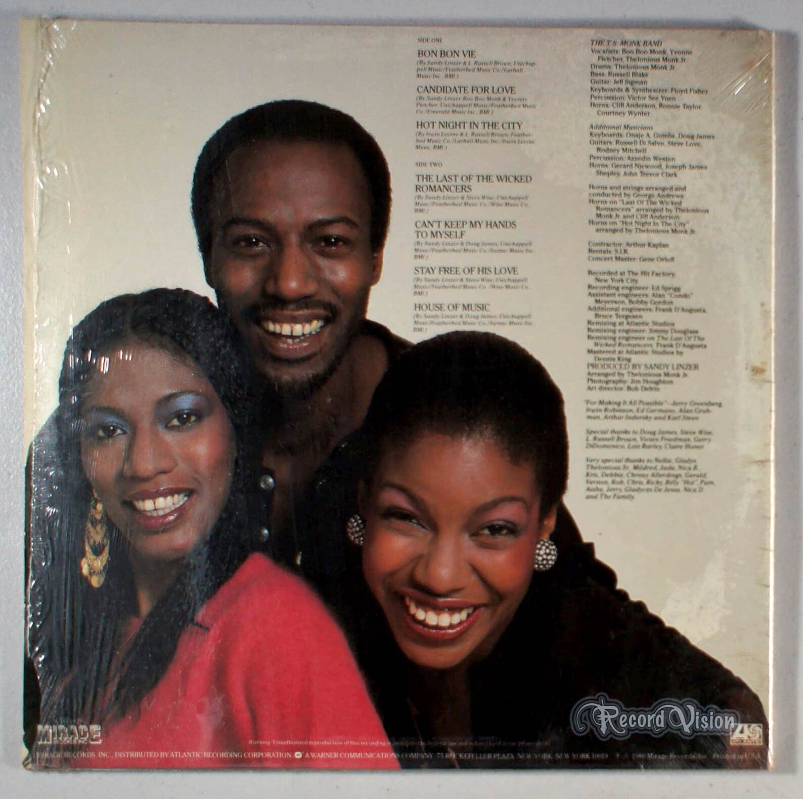 T.S. Monk House of Music 1980 Vinyl LP Thelonious Sphere Etsy