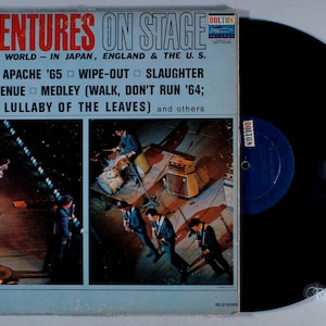 Ventures - On Stage (1965) Vinyl LP - Live, Wipe Out, Pedal Pusher, Caravan