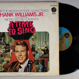 Hank Williams, Jr - A Time to Sing (1968) Vinyl LP - Soundtrack