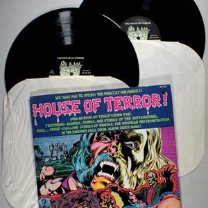 House of Terror! (1982) 2-LP Vinyl + Comic BOOK Halloween, Dracula, Monster Mash