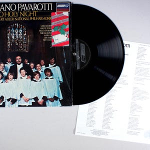 Luciano Pavarotti - O Holy Night (1976) Vinyl LP - Christmas, Holiday, Opera