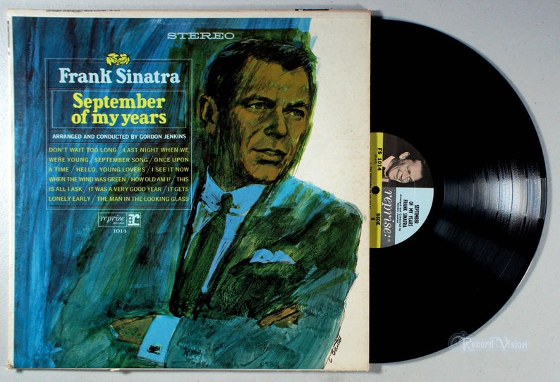 Frank Sinatra September of My Years 1965 Vinyl LP Gordon Jenkins image 1