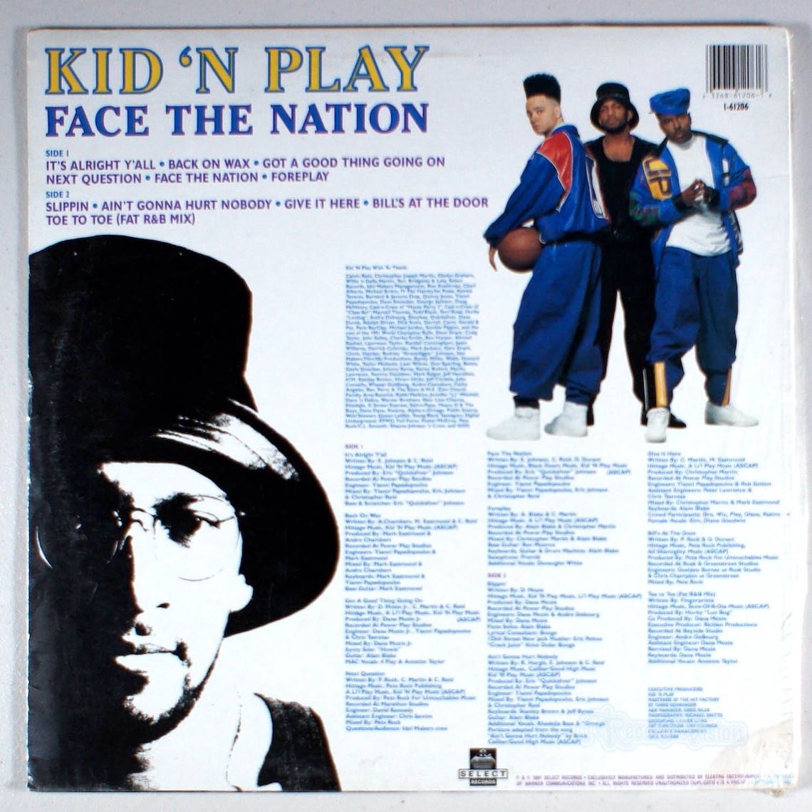 Kid 'N Play Face The Nation 1991 SEALED Vinyl LP Etsy