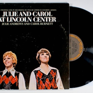 Julie Andrews y Carol Burnett - En el Lincoln Center (1971) LP de vinilo