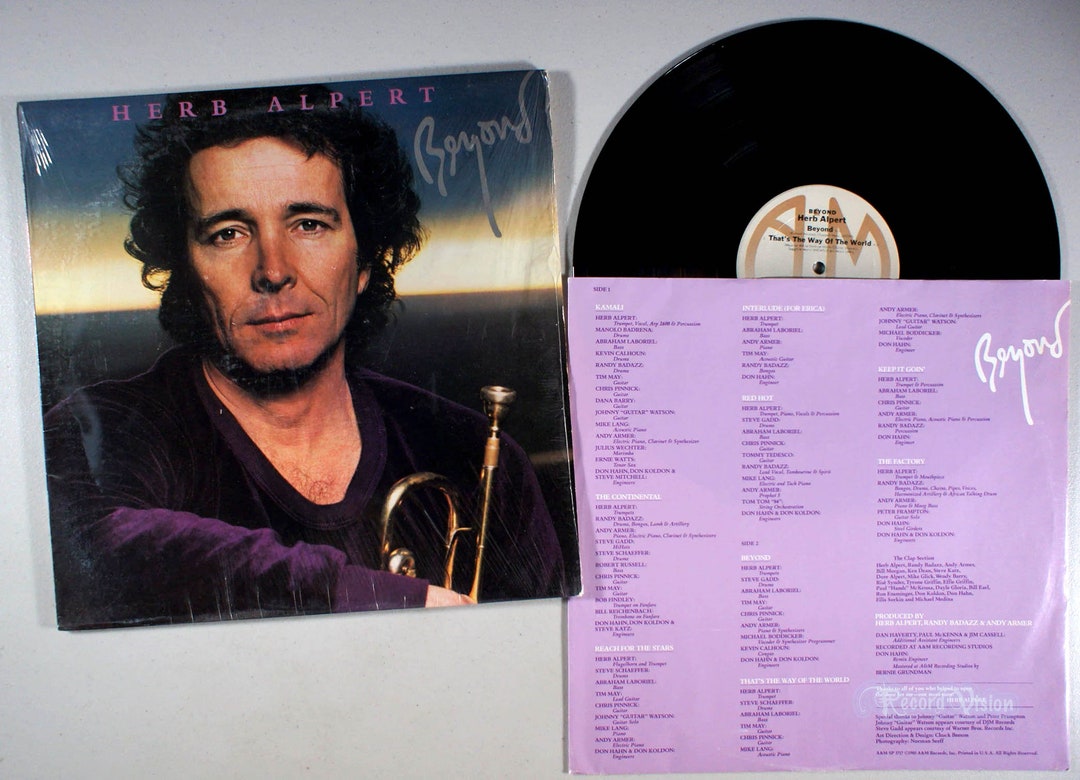 Herb Alpert Beyond 1980 Vinyl LP Kamali Jazz Peter Etsy