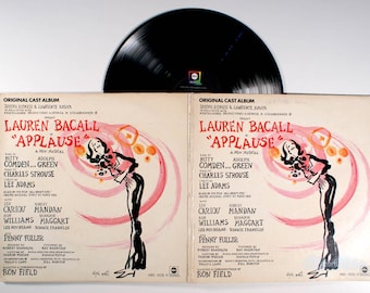 Lauren Bacall - Applause (1970) Vinyl LP - Musical Soundtrack, All