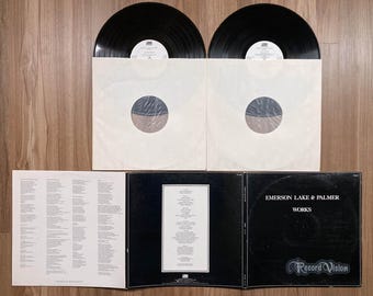 Emerson, Lake and Palmer - Works (1977) 2-LP Vinyl -  & Volume 1
